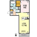 セジュール　シンワの間取図