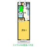 パークヒルズ庄町 1Kの間取り