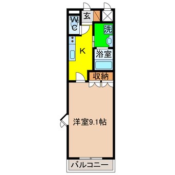 間取図 パークヒルズ庄町