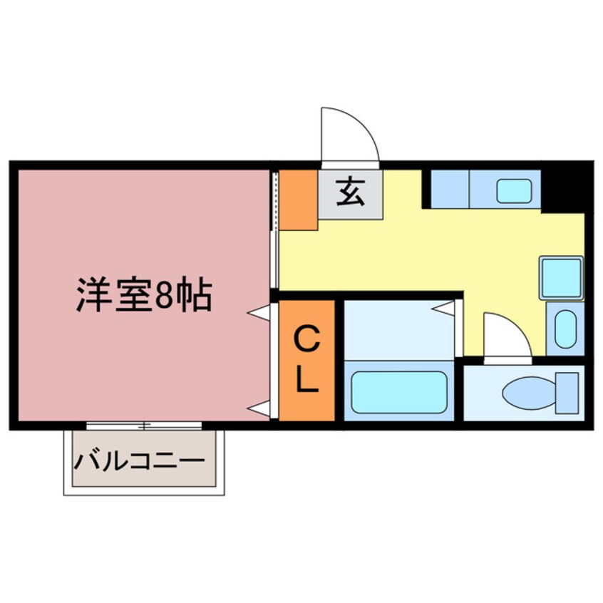 間取図 ハイツ川田