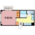 ハイツ川田の間取図