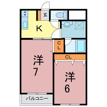 間取図 ロイヤルシティ城東