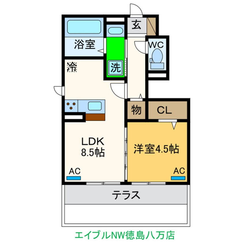 間取図 カサレナ