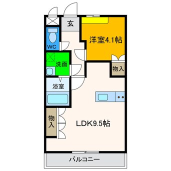 間取図 レジデンス城西Ⅰ