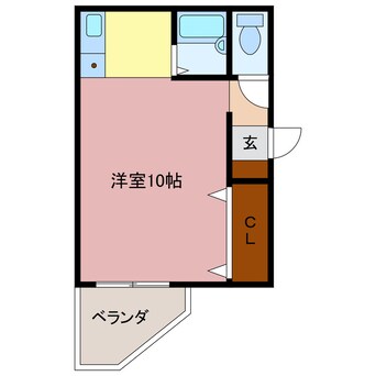 間取図 メゾンオレンジ3