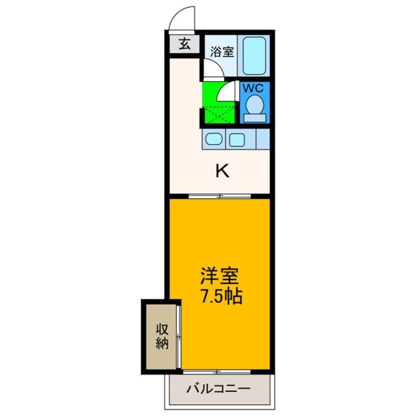 間取図 セブンハイツ