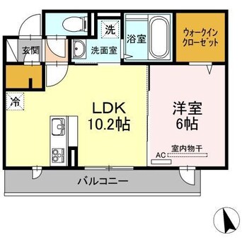 間取図 ジャスミンHYMⅡ