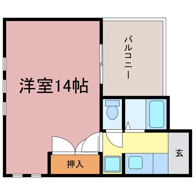 間取り図 アップフィールド沖浜