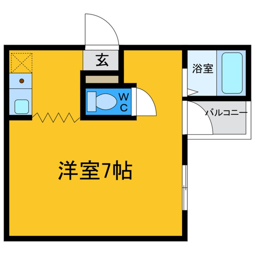 間取図 グランドハイツ（助任）