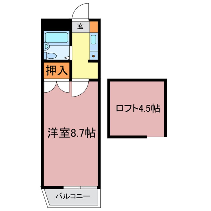 間取図 ラ・リュンヌ・ドール