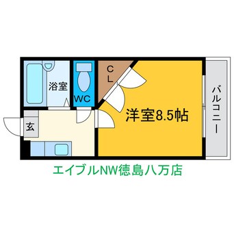 間取図 コーポエスペランス