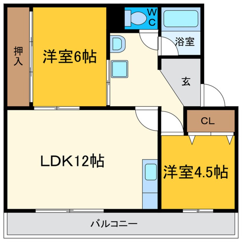 間取図 第1三宅ビル