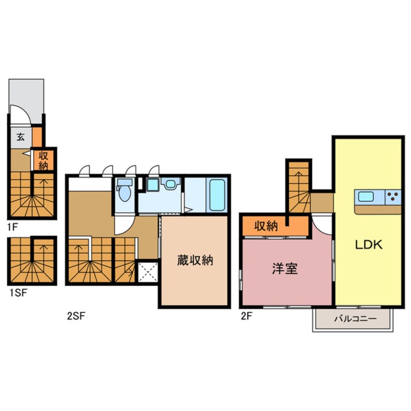 間取図 ヒーローズ八万