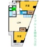 ケイズコート 2LDKの間取り