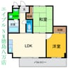ケイズコート 2LDKの間取り