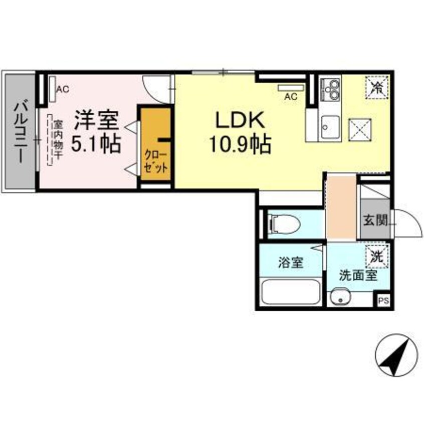 間取図 ヒーローキングダム