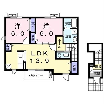 間取図 メゾン・ド・ティアラ