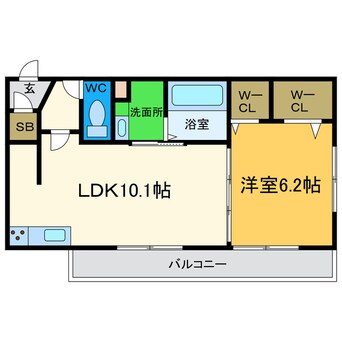 間取図 モンプリミエ　ルラシオンⅢ