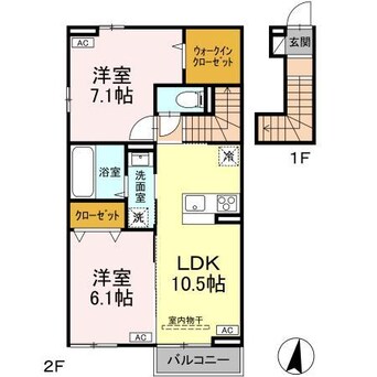 間取図 HICO Ⅰ