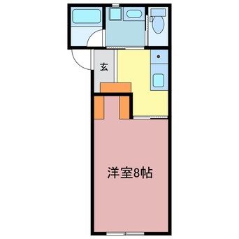 間取図 パンシオンレソール住吉