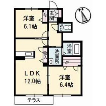 間取図 プロヌーブ南矢三