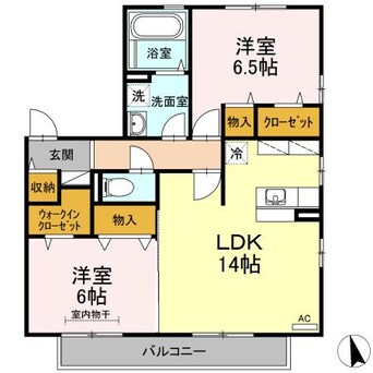 間取図 ヴァン・カルチェD