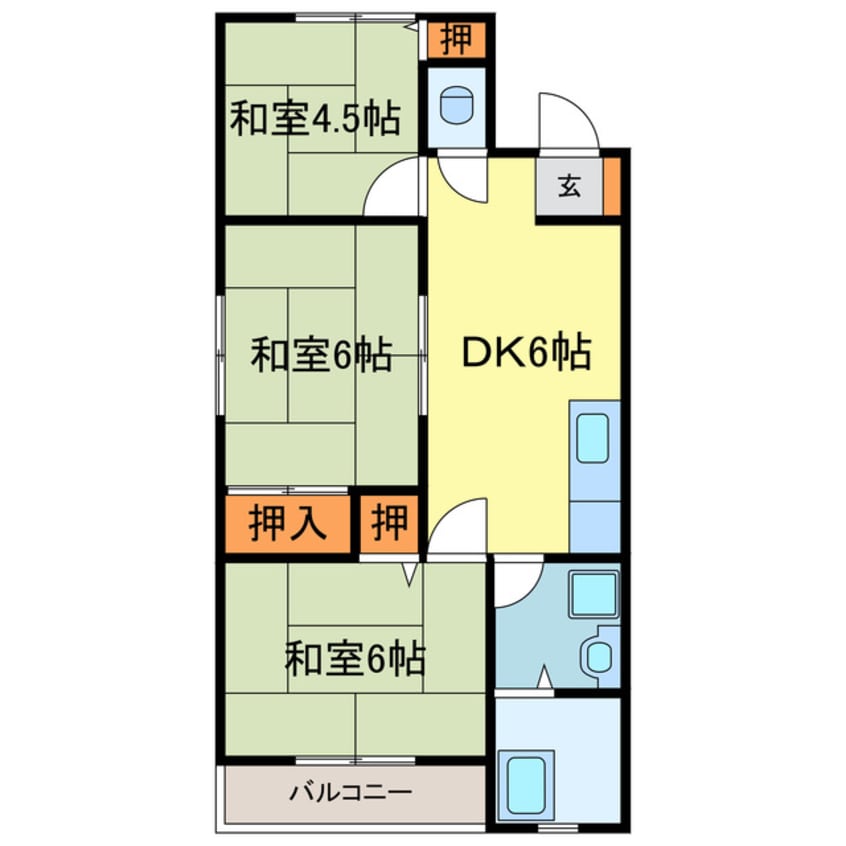 間取図 誠和マンション