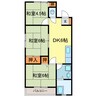 誠和マンション 3DKの間取り