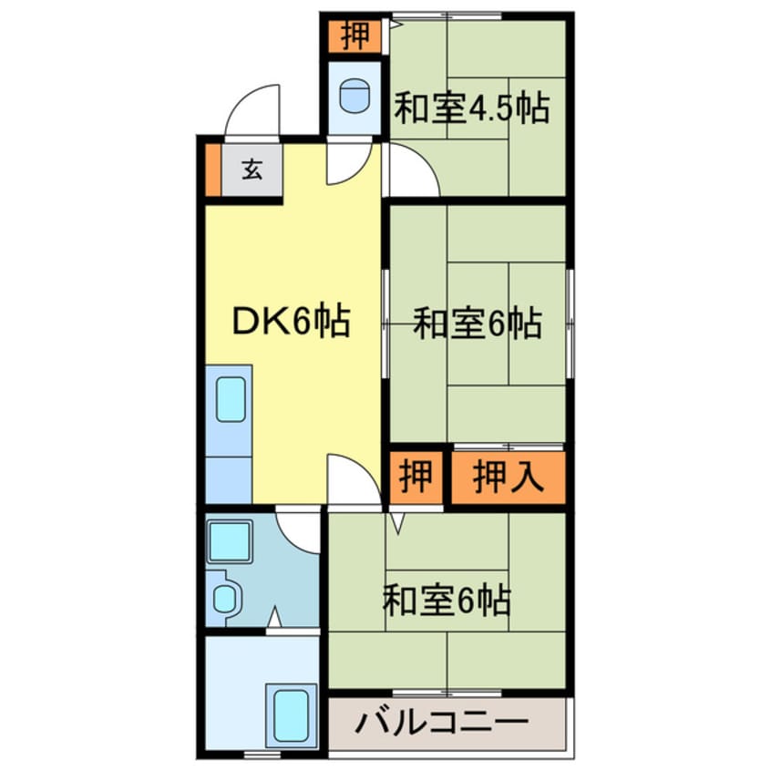 間取図 誠和マンション