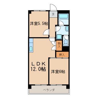 間取図 ベルニシキＳ