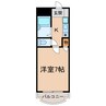 エトワール上条 1Kの間取り