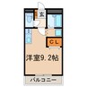 ハイツ御殿山 1Rの間取り