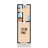プリミエール間内 （３階建） 1Kの間取り