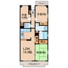 王子ホームズ春日井 3LDKの間取り