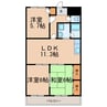 ジョイフル中野 3LDKの間取り