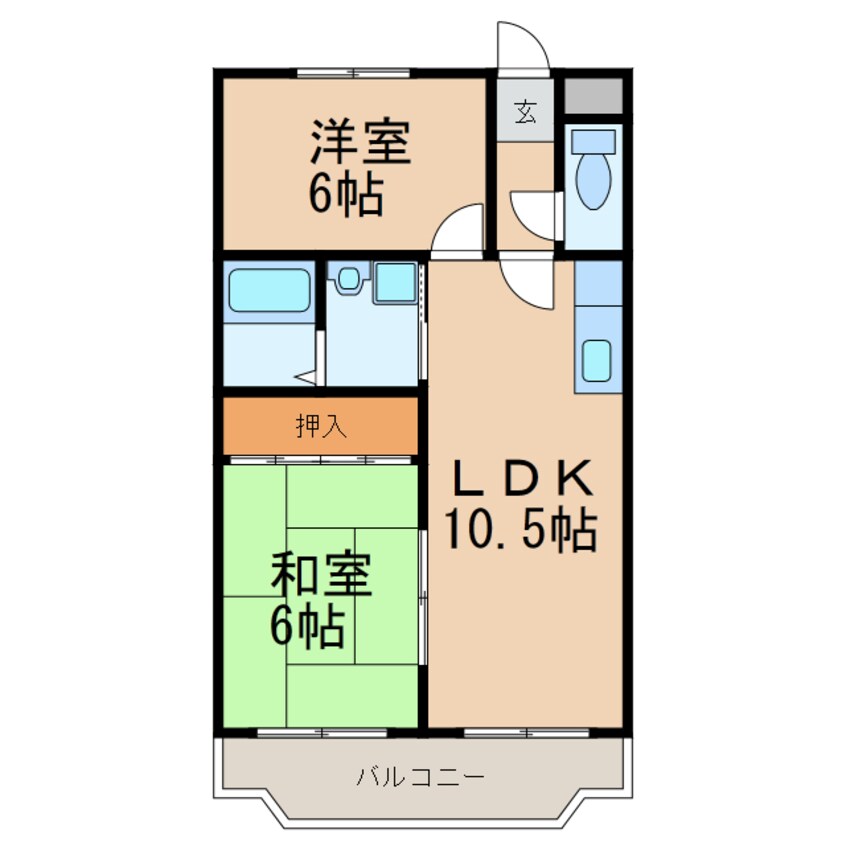 間取図 グリーンハイツ瑞穂