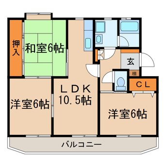 間取図 アーバンハイツ春日井