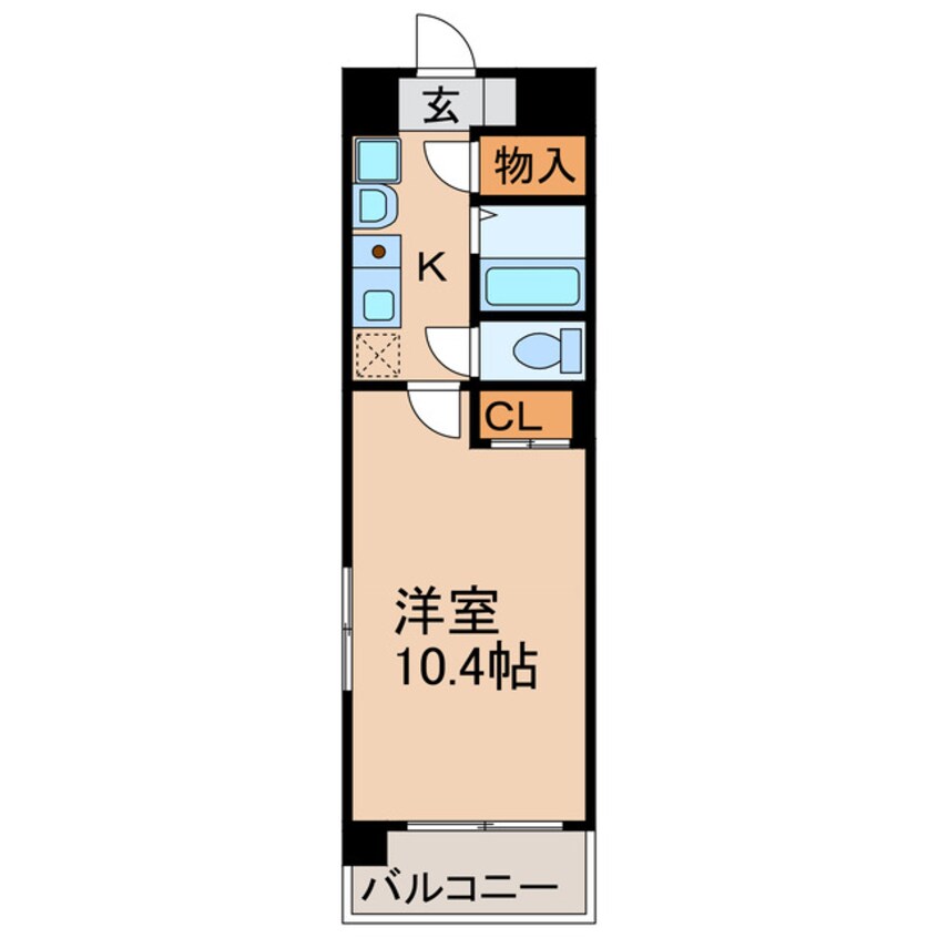 間取図 レージュAsano