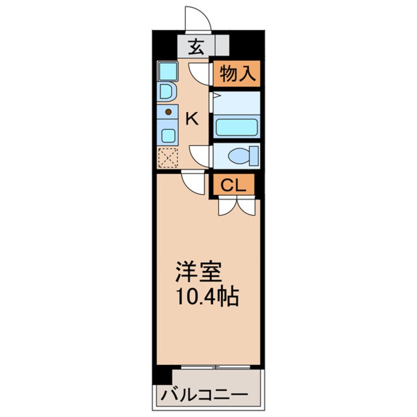 間取図 レージュAsano