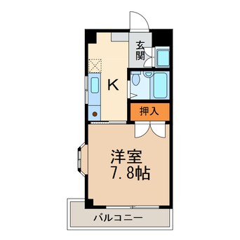 間取図 クレールショーワⅠ
