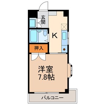 間取図 クレールショーワⅠ