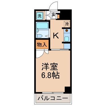 間取図 クレールショーワⅠ