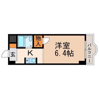 間取図 クレールショーワⅢ