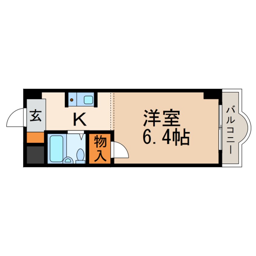 間取図 クレールショーワⅢ