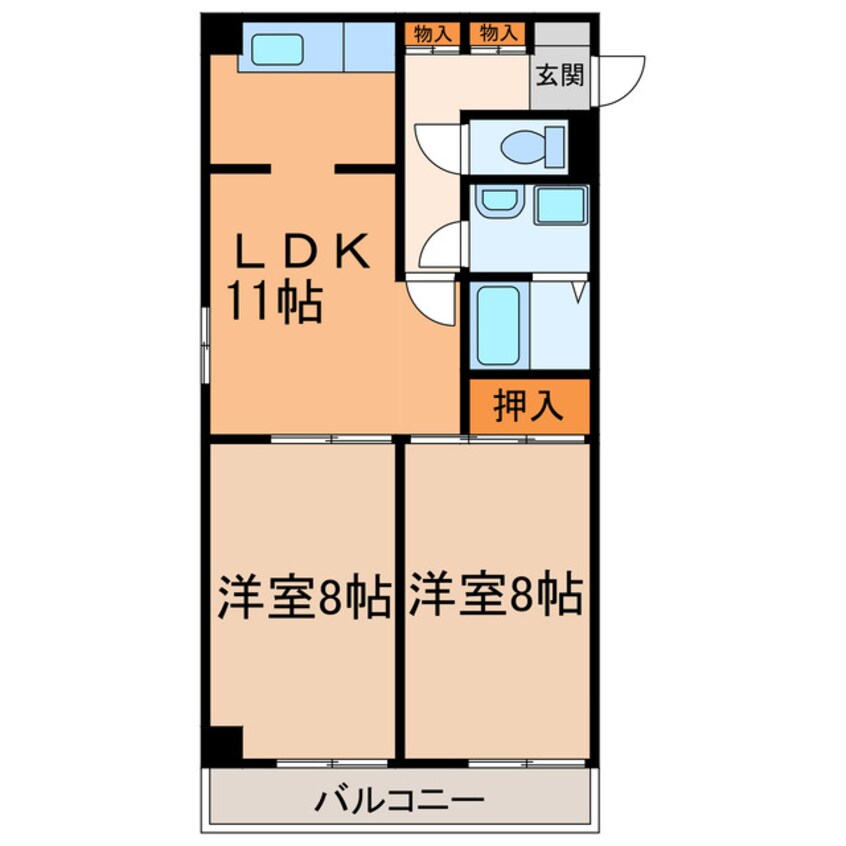 間取図 第３５オーシャンプラザ