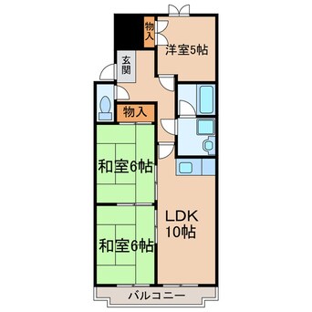 間取図 サンライズ白山