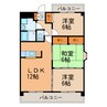 シェモワＭ 3LDKの間取り