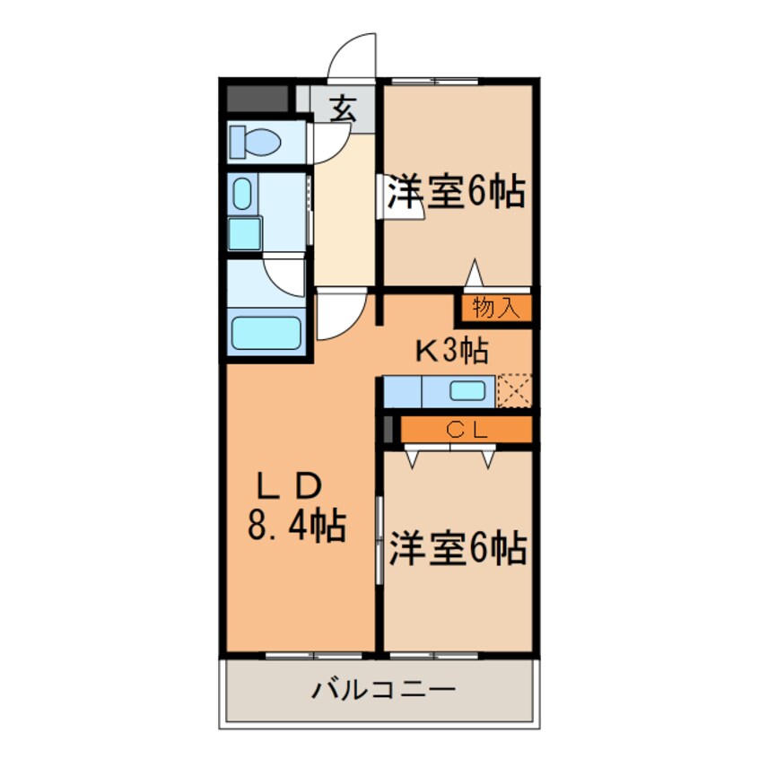 間取図 アイルシティSEKO