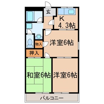 間取図 朝宮グリーンライブ