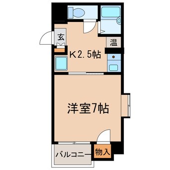 間取図 モワ鳥居松